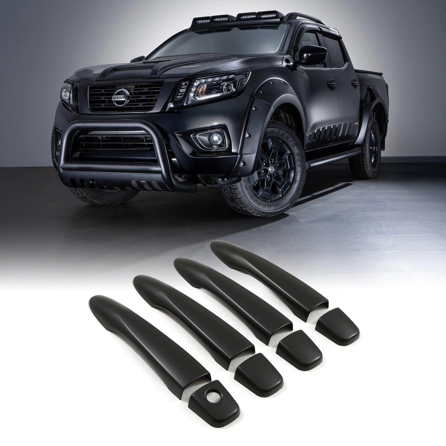 NissanNavaraD23NP30014-20BlackDoorHandleProtectorCovers