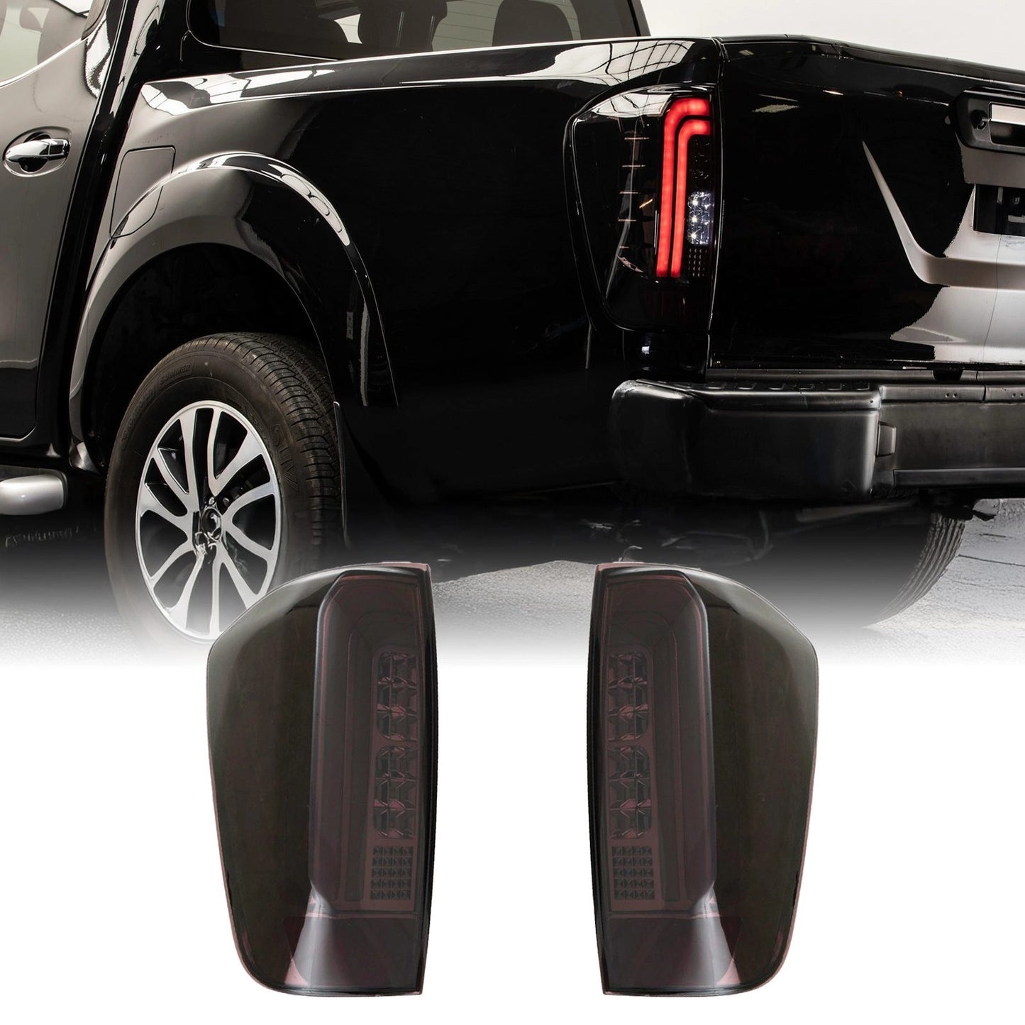NissanNavaraD23NP30015-21SmokedRearLEDTintedTailLights