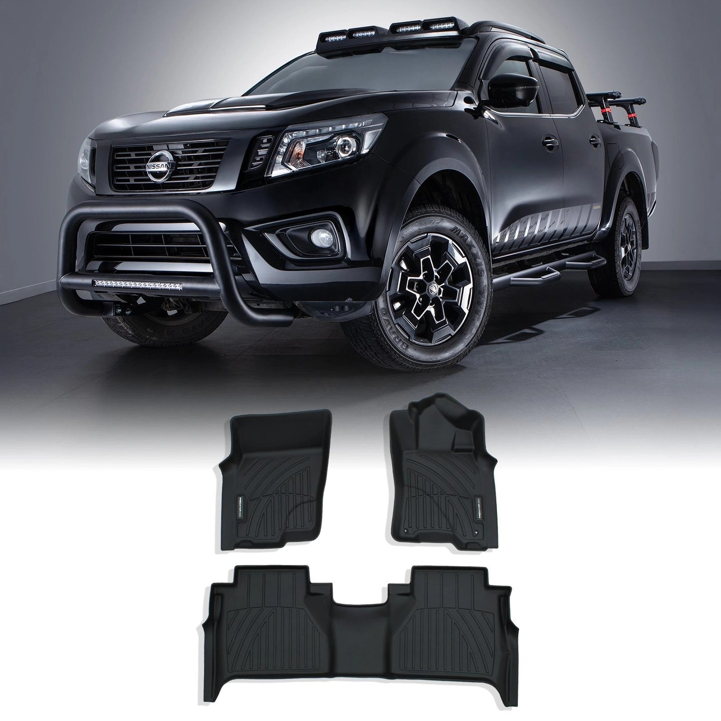 NissanNavaraNP300D23Automatic15-21RubberFloorMats
