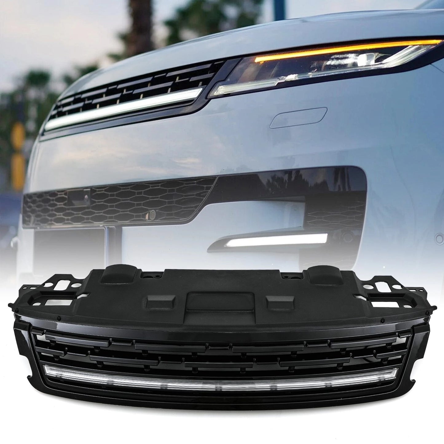 Predator4x4BadgelessLEDFrontGrilleToFitRangeRoverSportL4612022+