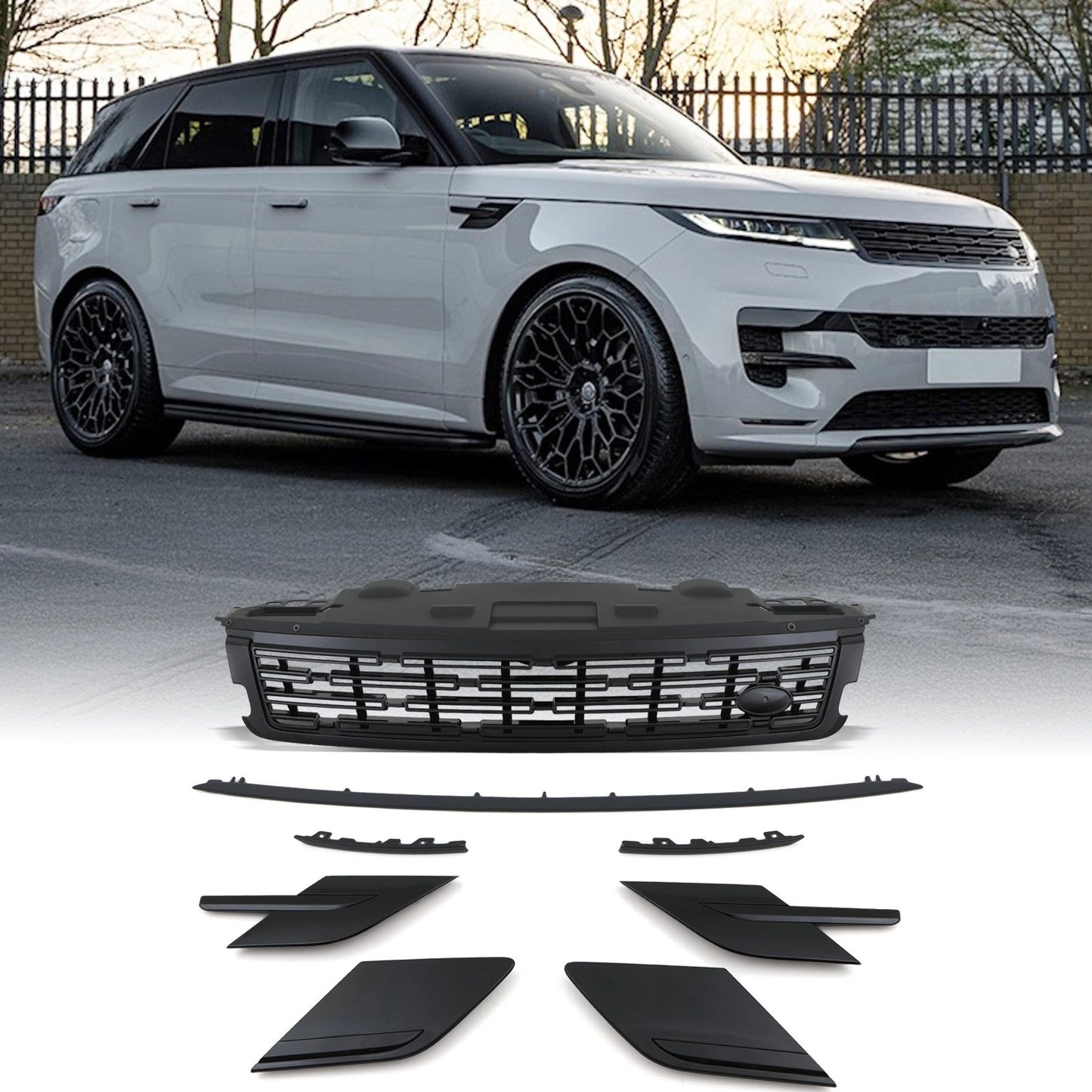 Predator4x4BlackPackTrimKitToFitRangeRoverSportL4612020+