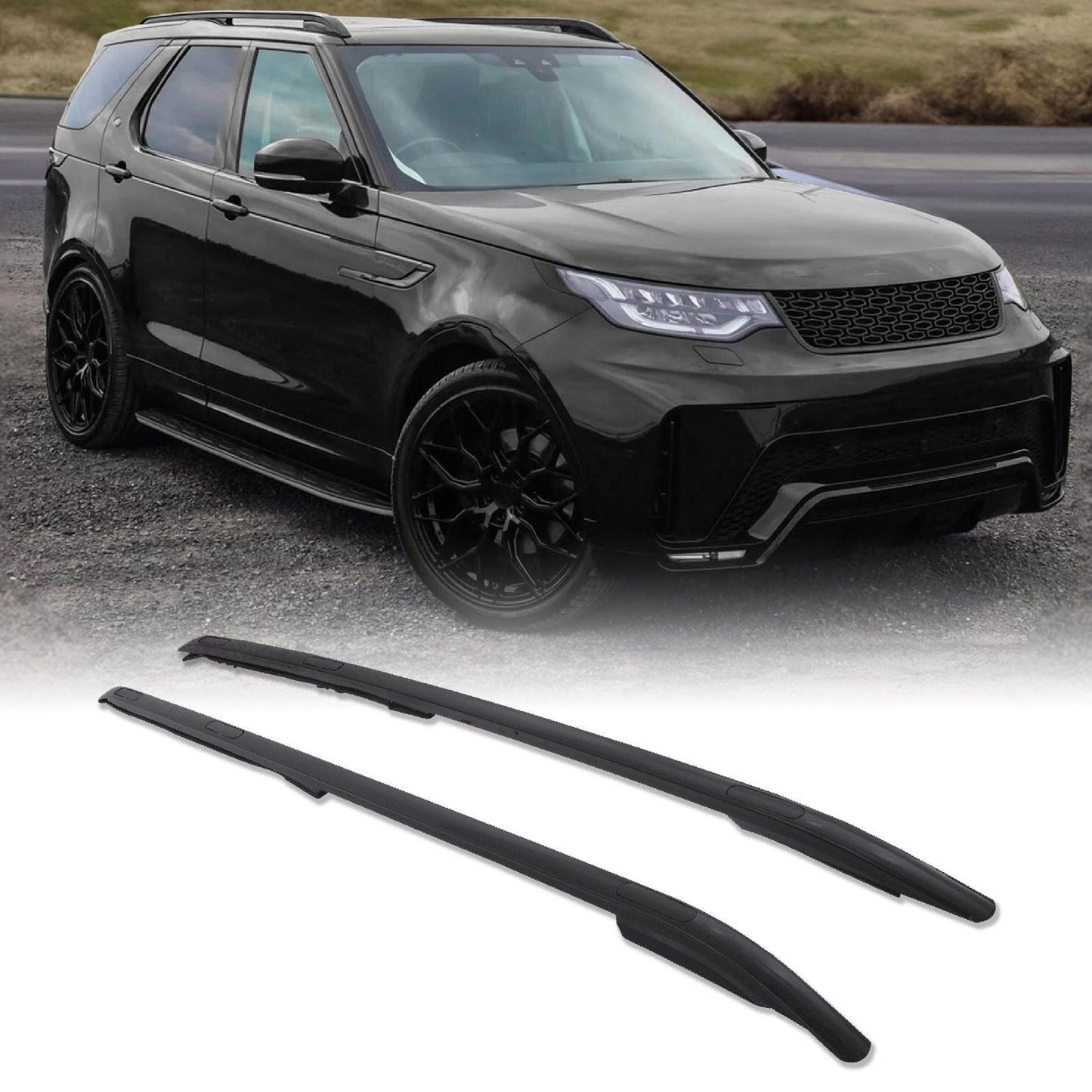 Predator4x4BlackRoofRailsToFitLandRoverDiscovery5L46217+