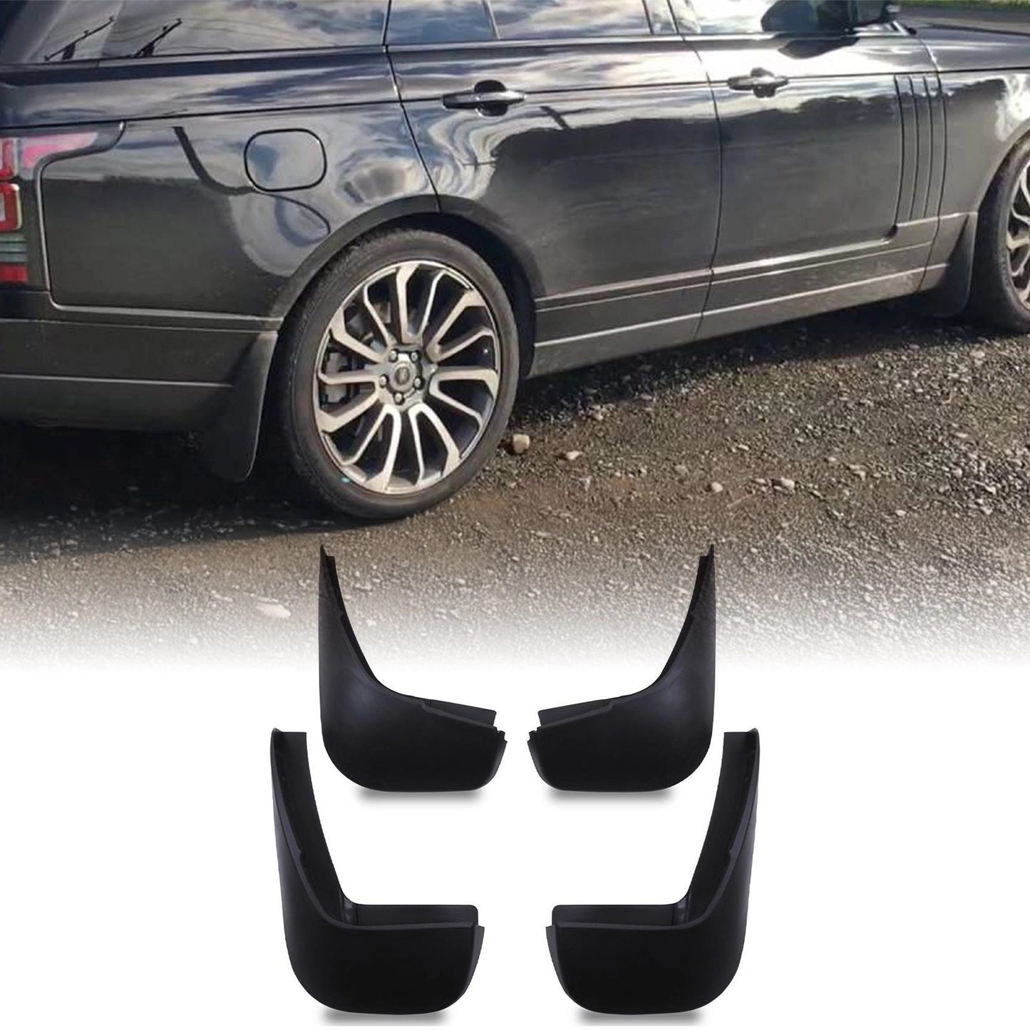 Predator4x4MudFlapsKitToFitRangeRoverL40513-17