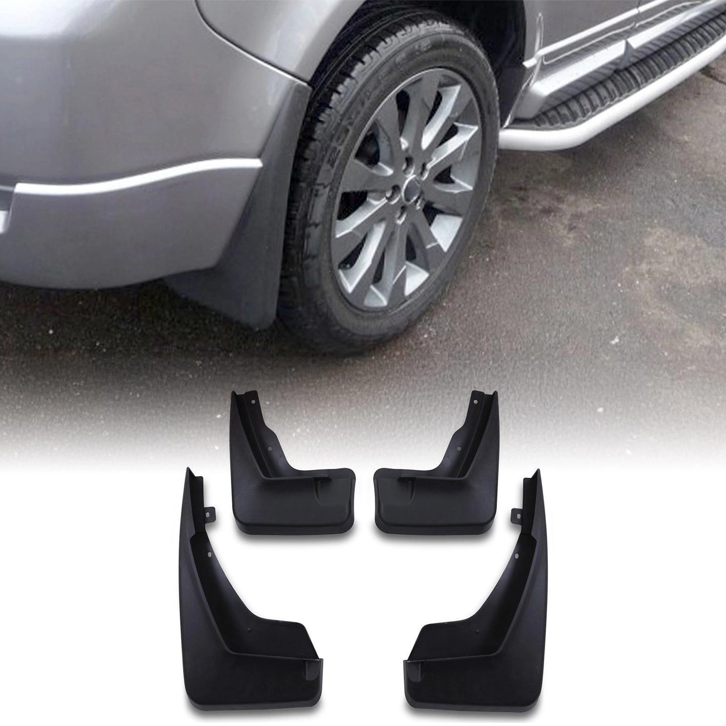 Predator4x4MudFlapsSetToFitLandRoverFreelander2SportDynamic10-14