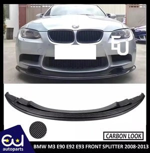 RBMWM3E90E92E93FRONTBUMPERSPLITTERLIPSPOILER08-13CARBONFIBRELOOK