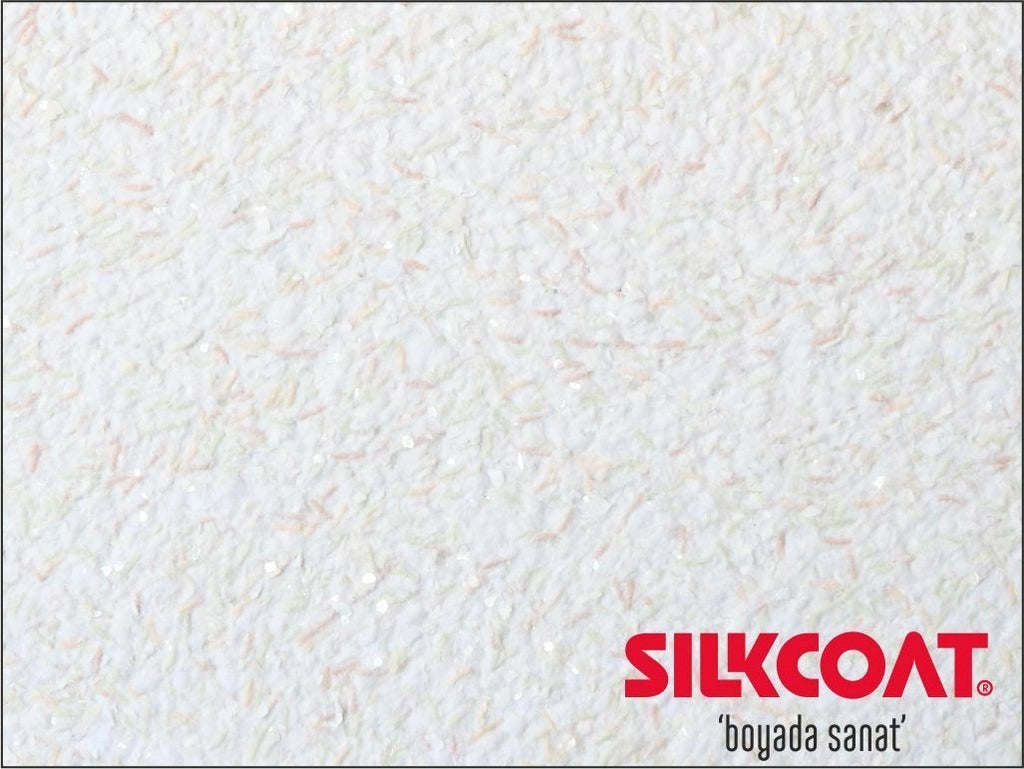 SilkcoatLiquidWallpaperDecorativeInteriorWallSilkPlasterWhite-Pink