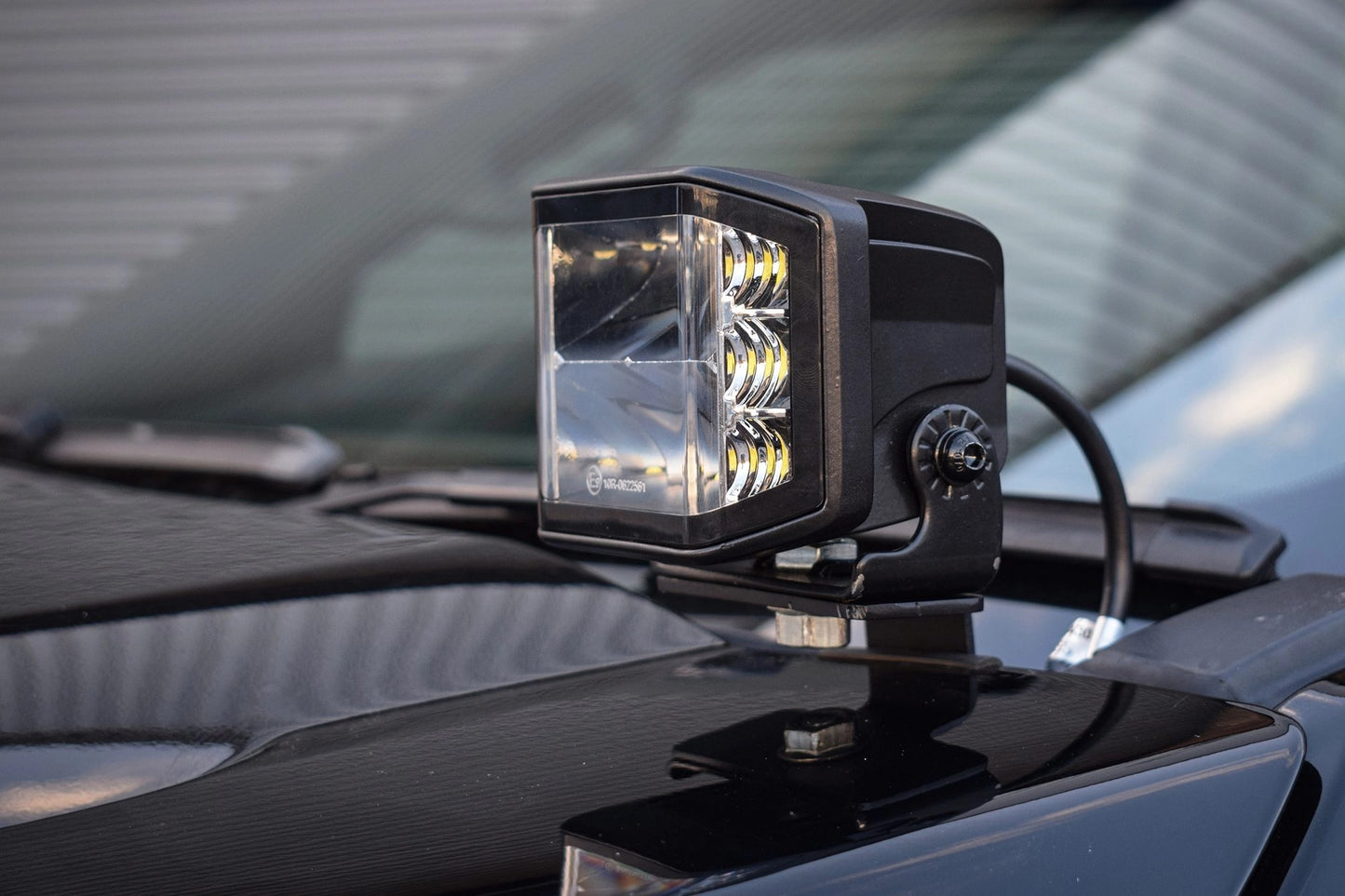 StealthLEDFordRangerT7T82015-2022Twin4″DarkForceLEDBonnetKit–16,800Lumens