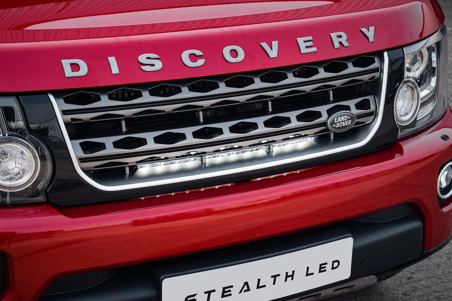 StealthLEDLandRoverDiscovery4.52013-201620″LuminousLEDIntegrationGrilleKit–8,400Lumens