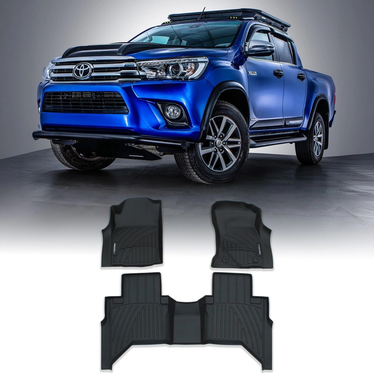 ToyotaHiluxRevoManual2015+RubberFloorMats
