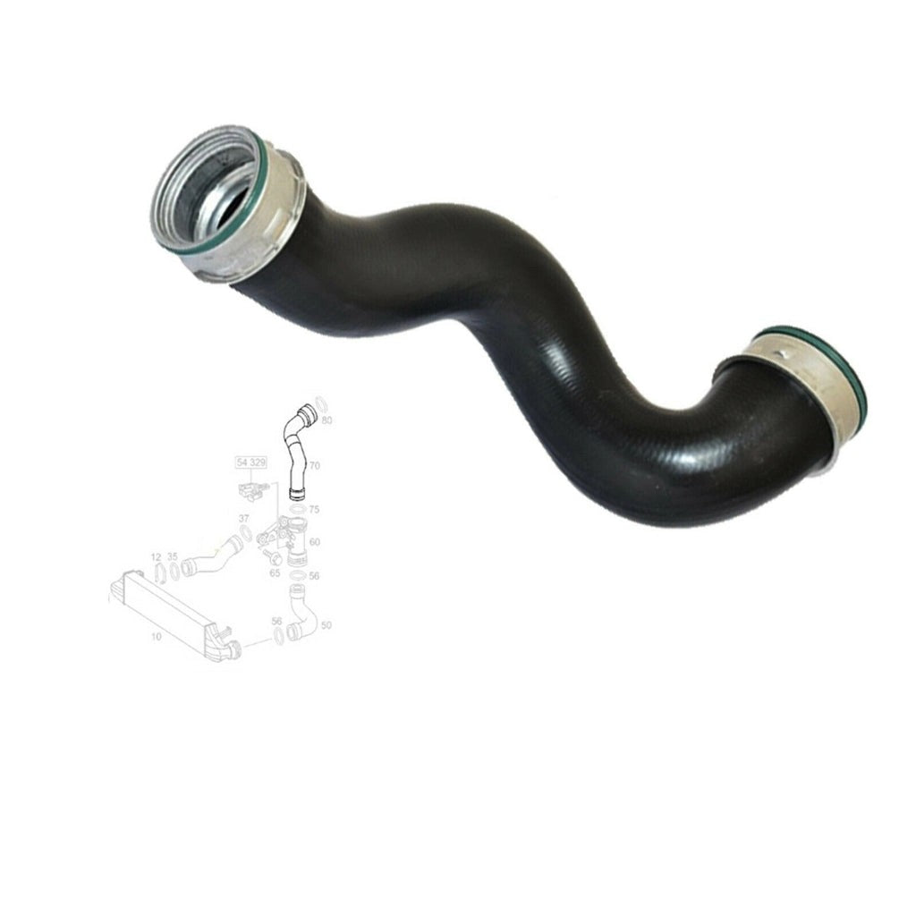 TurboIntercoolerUpperLeftHoseFitsMercedesBenzC-Class2035283382
