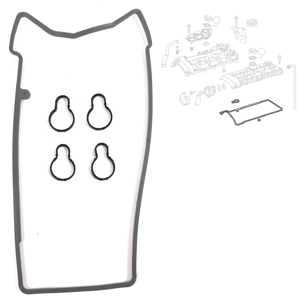 ValveCoverGasketSetFitsMercedesBenz,A3660160321,A3660160021
