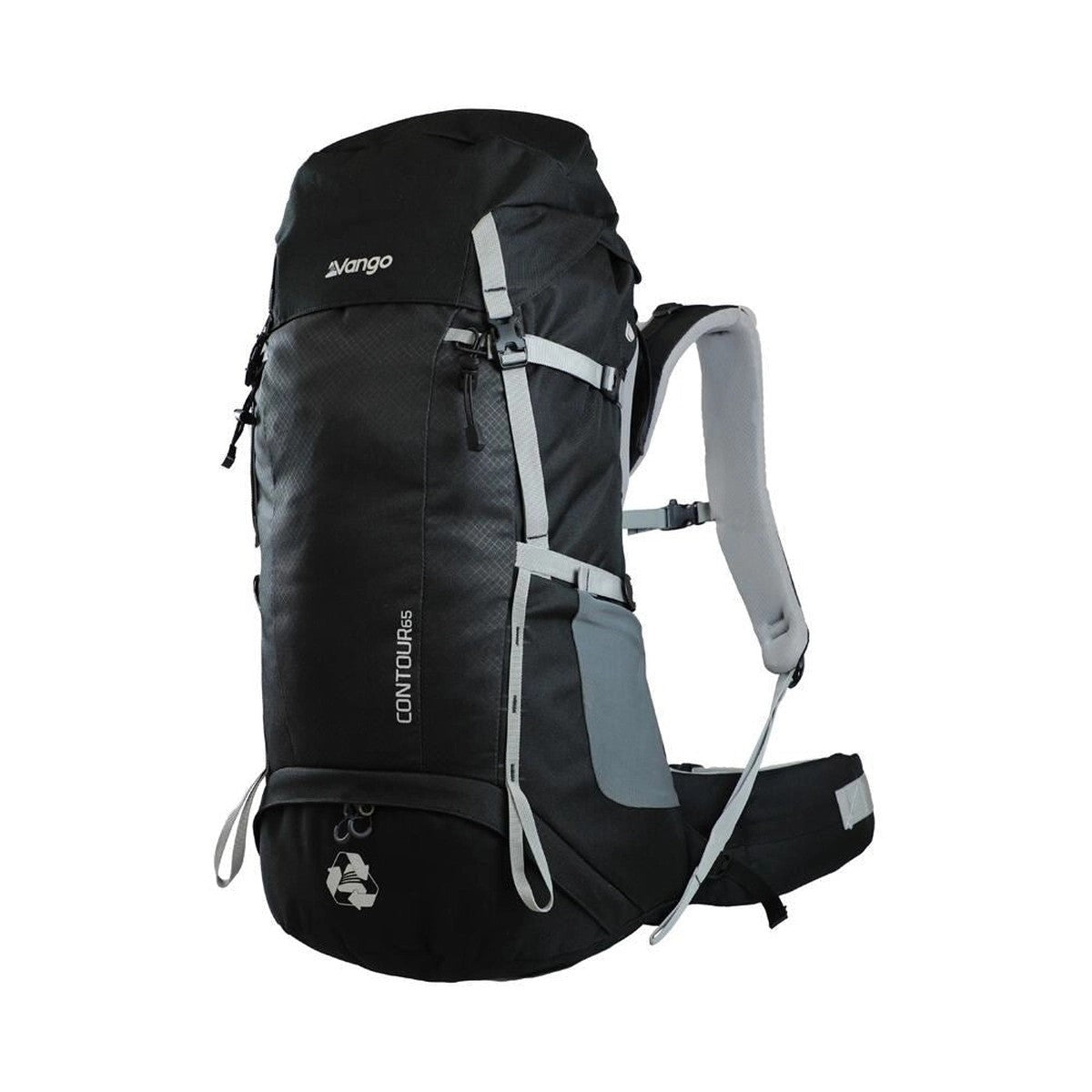 VangoContour65BlackRucksackBackpack