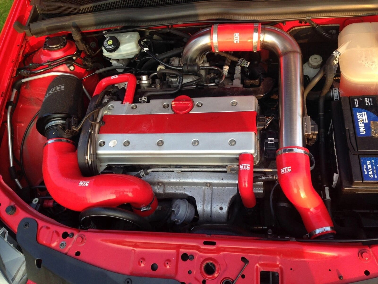 VauxhallAstraHMK5VXR2.0TurboZ20LEHAluminiumCrossoverTopHatKitPolishedPipework|MTCMotorsport