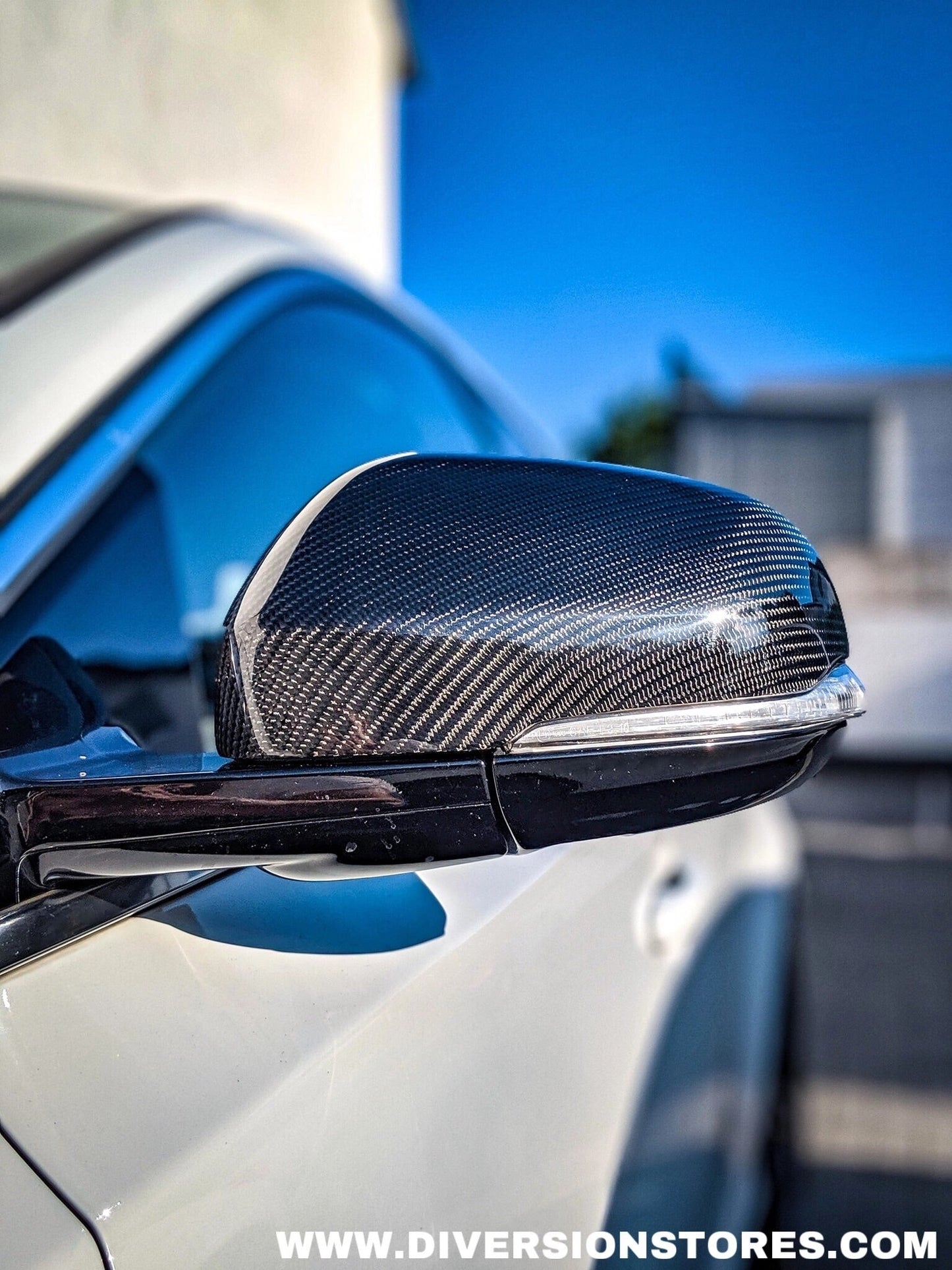 VolvoV40/V60/S60GenuineCarbonFibreMirrorCoverReplacements(2012-2017)