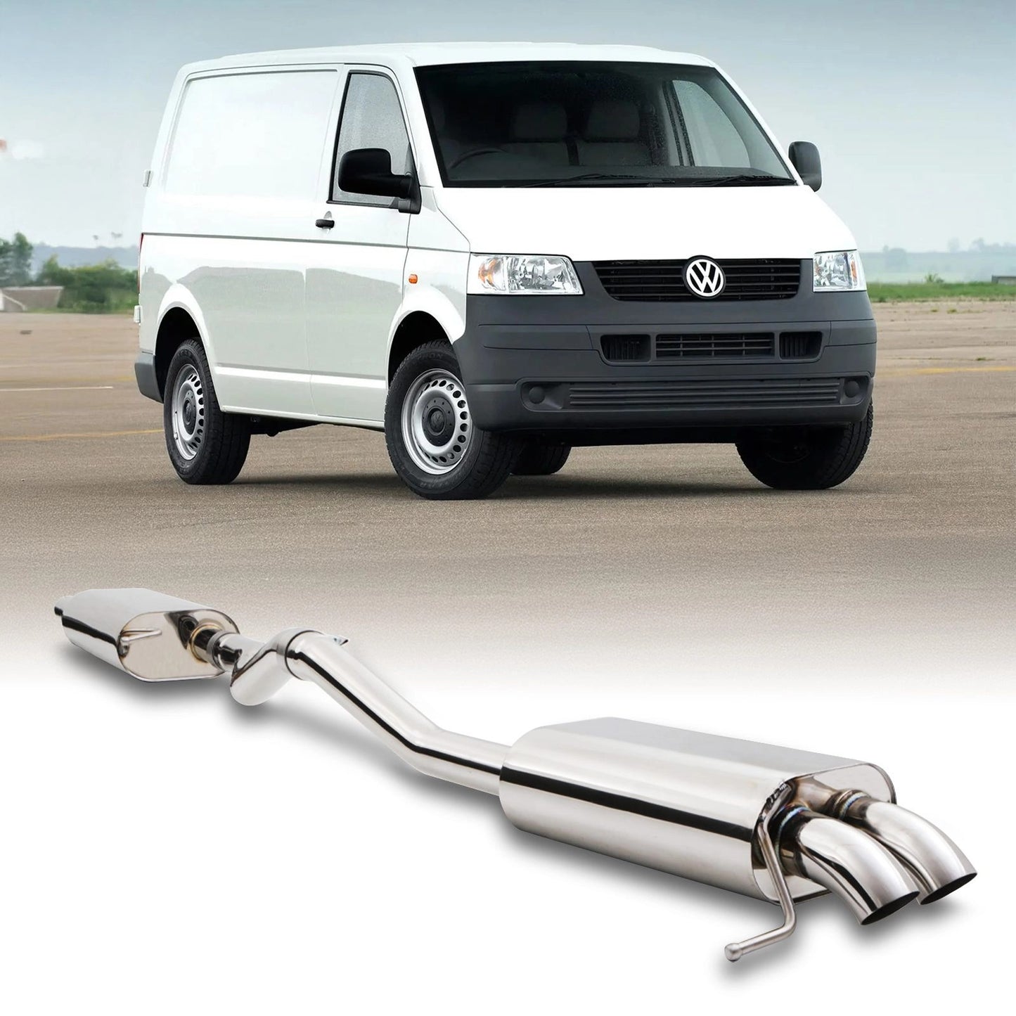 VWTransporterT51.9TDISWB03-09CatBackExhaustSystem