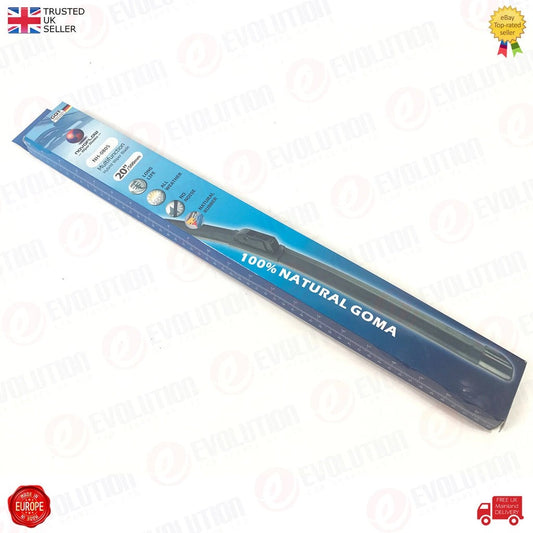 1XUniversalWindscreenMultifunctionFlatWiperBlade20500Mm
