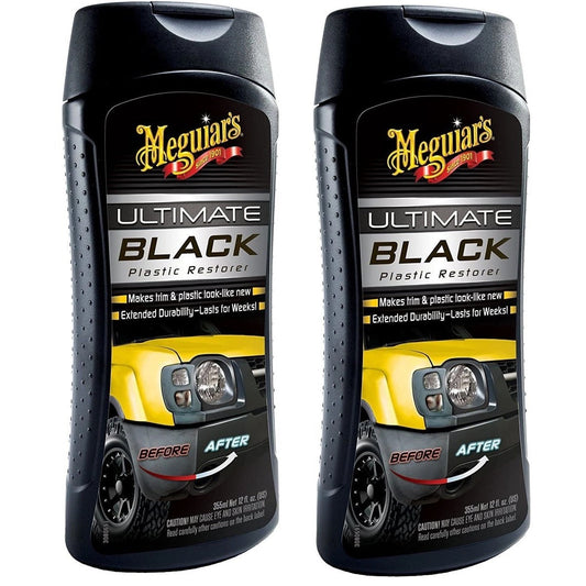 2xMeguiar'sG15812EUUltimateBlackPlasticRestorer355ml