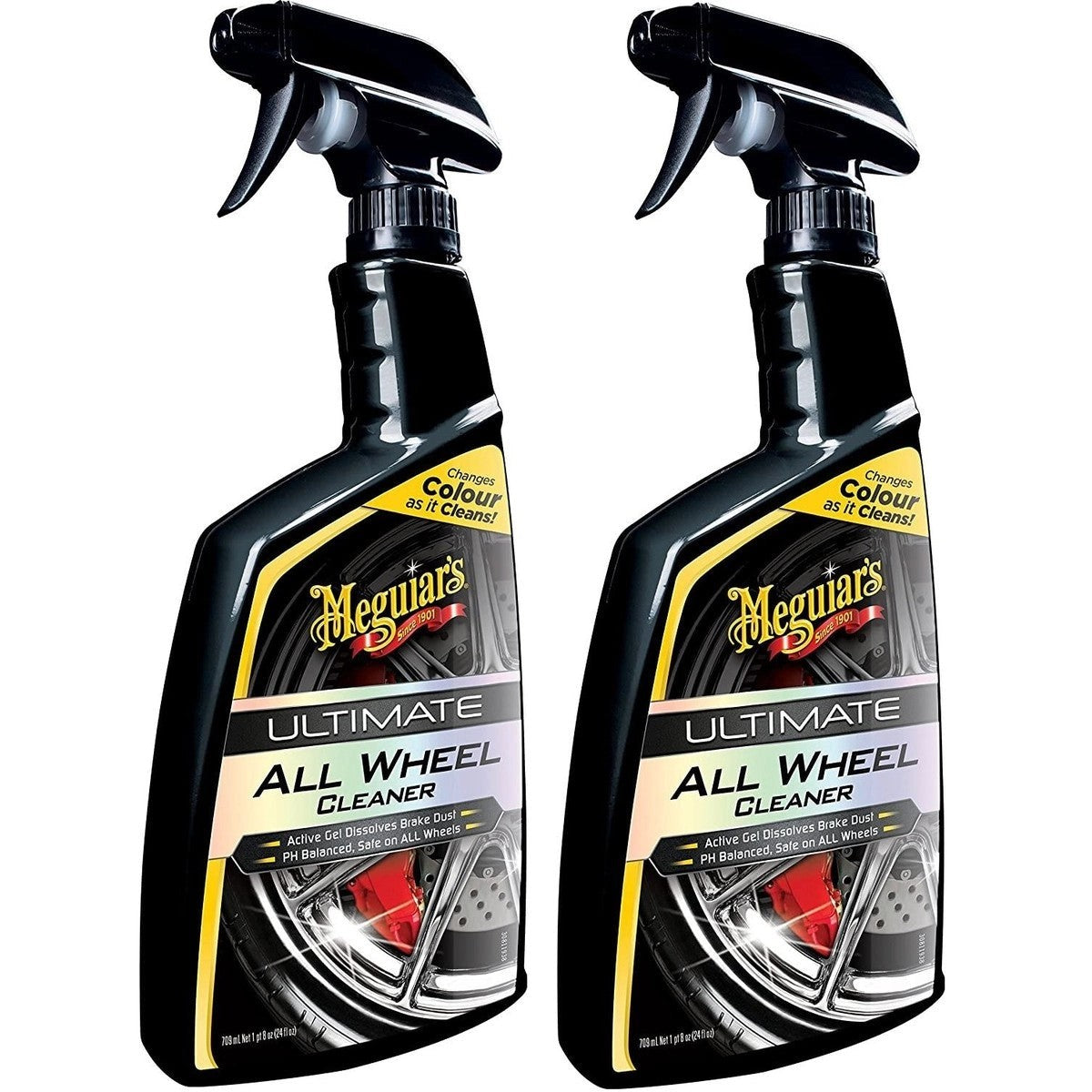 2xMeguiar'sG180124EUUltimateAllWheelCleaner710ml