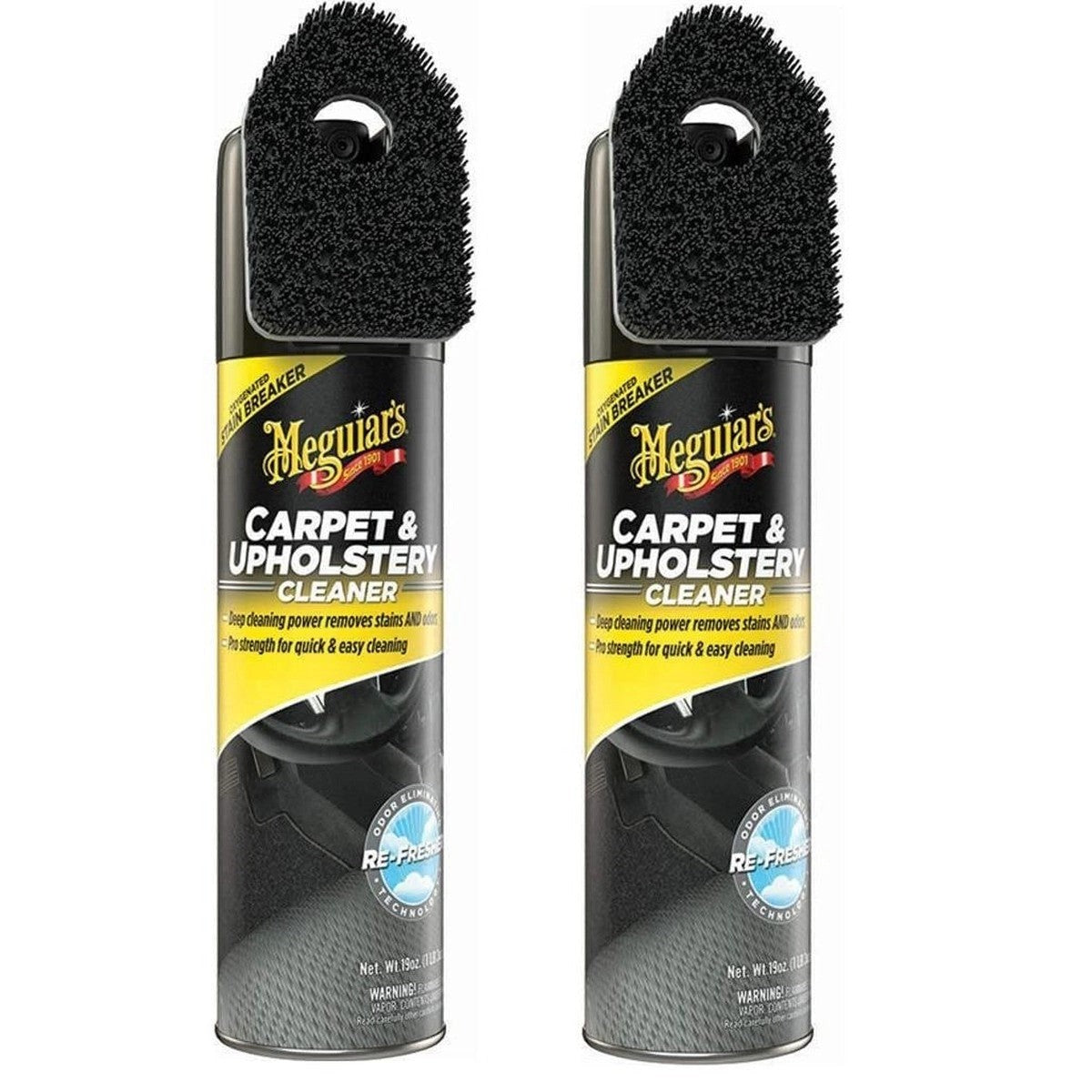 2xMeguiar'sG192119EUCarpet&UpholsteryCleaner539g