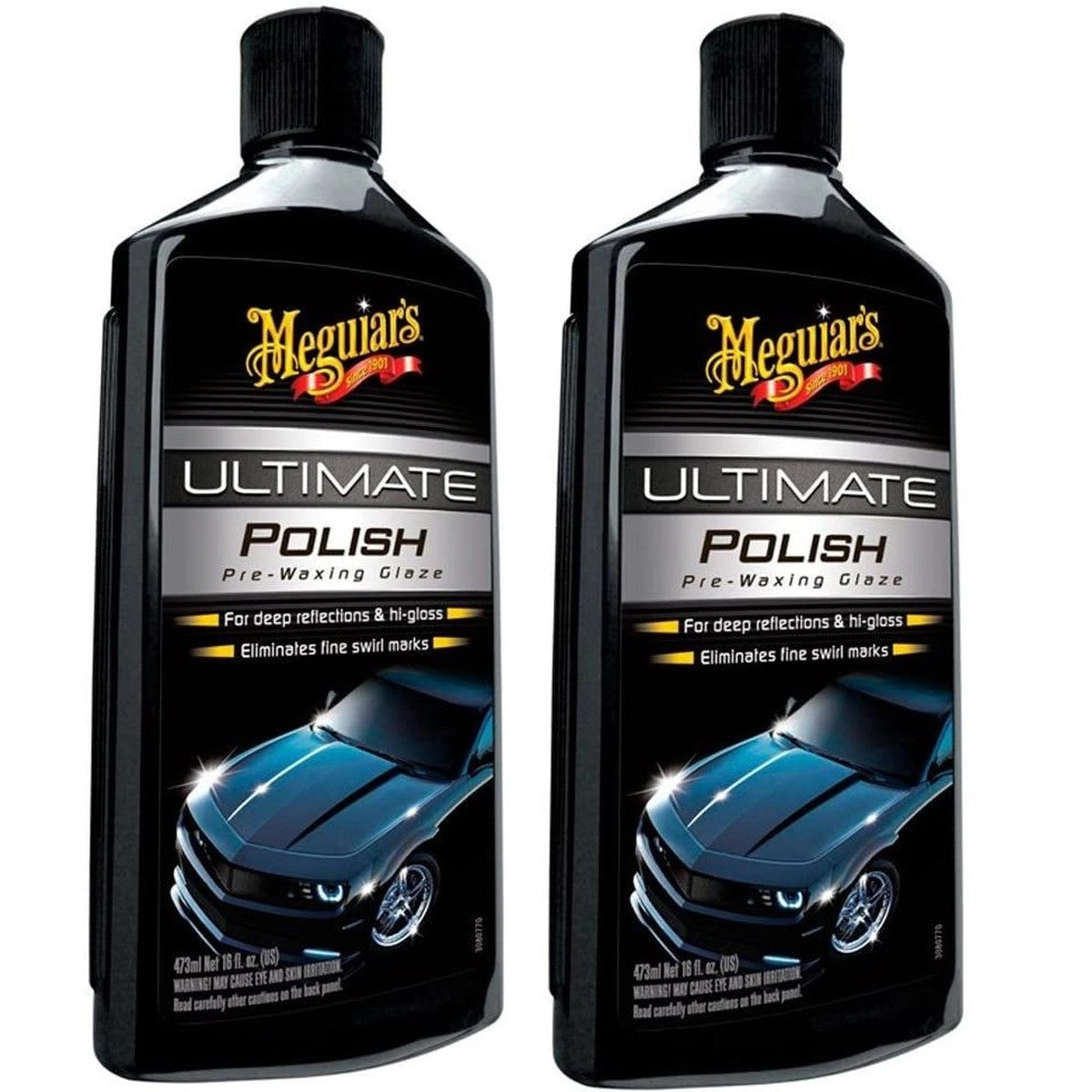 2xMeguiar'sG19216EUUltimatePolishPre-WaxingGlaze473ml