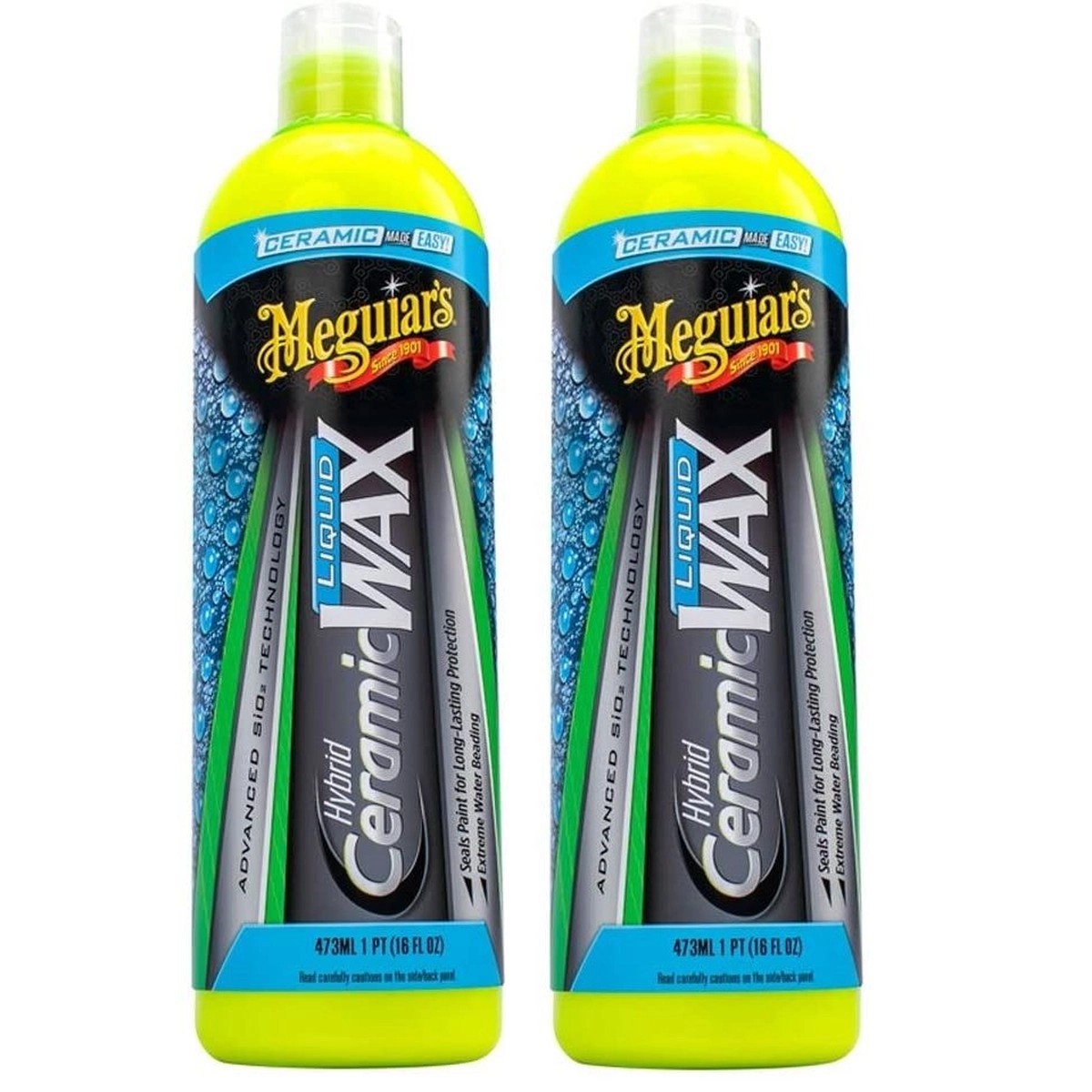 2xMeguiar'sG200416EUHybridCeramicLiquidWax473ml
