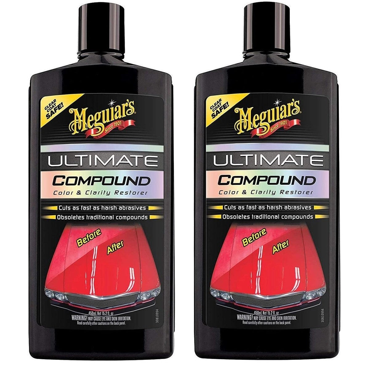 2XMeguiar'sUltimateCompoundColour&ClarityRestorer450ML-G17216