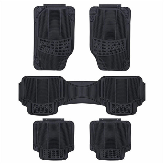 5PieceMPVHeavyDutyRubberNonSlipCarMatsSetUniversalFit