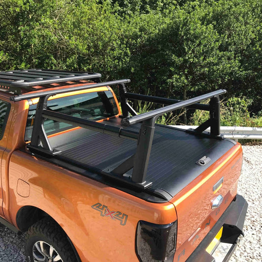 AdaptableAdjustableCargoRackfitswithorwithoutaRoll&Lock
