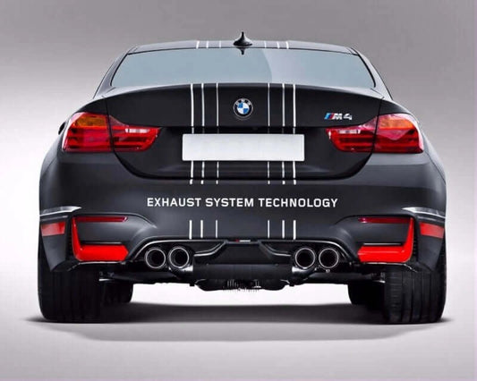 AkrapovicRearCarbonFiberDiffuser-BMWM3(F80)2014-2018