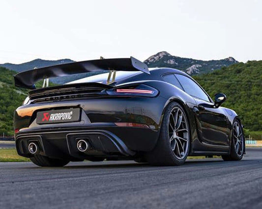 AkrapovicSlip-OnRaceLine(Titanium)-Porsche718CaymanGT4/Spyder2020-2022