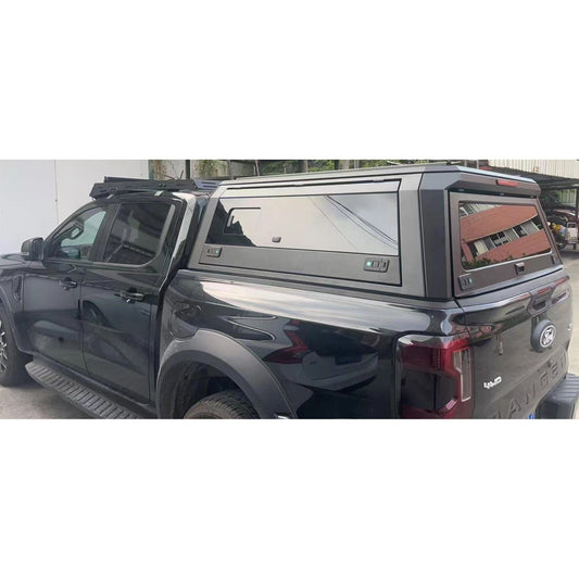 AluminiumExpeditionLoadBedCanopyfortheFordRanger2022+MK4T9(P703)DoubleCab