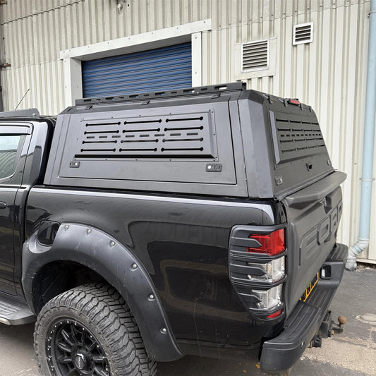 AluminiumTradeStyleLoadBedHardtopCanopyfortheToyotaHilux2016+
