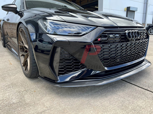 APDesignDryCarbonFrontSplitter-RS6(C8)