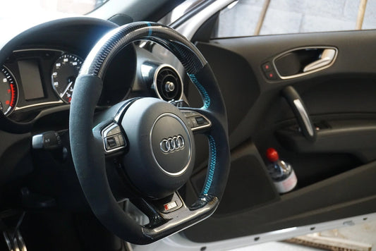 AudiA1/S18XCarbonFibreCustomFlatBottomSteeringWheel(2010-2018)