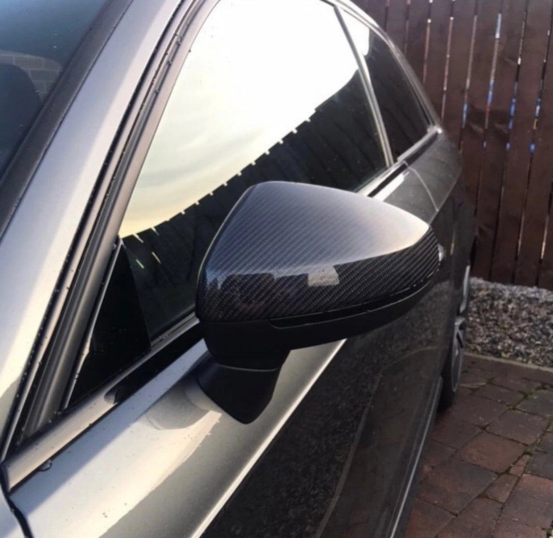 AudiA3/S3/RS38VGenuineCarbonFibreMirrorReplacementCovers(2013-2020Models)