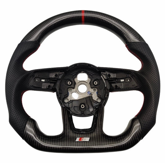 AudiA3/S3/RS3CarbonFibreCustomSteeringWheel(8V/2016-2020Models)