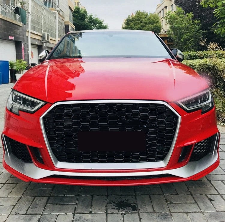AudiA3/S3/RS3HoneycombGlossBlackFrontGrille(8V|2012-2016Models)