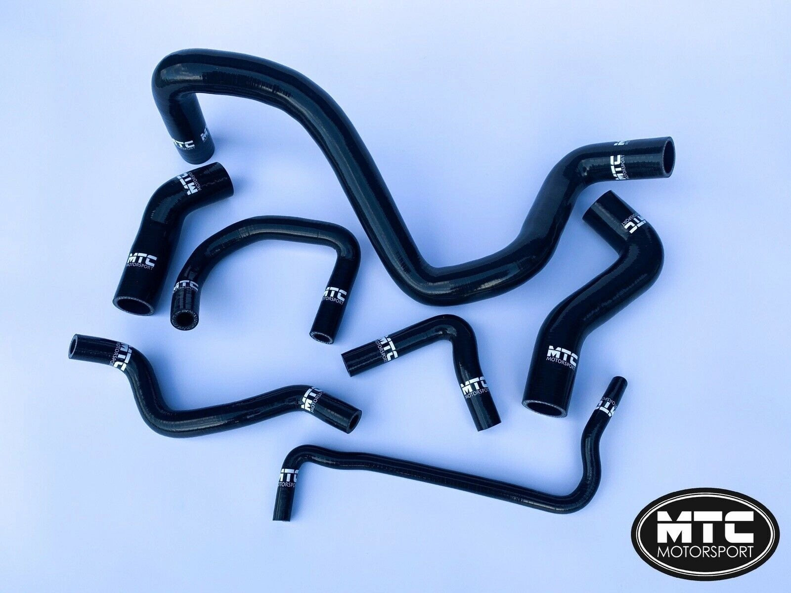 AudiA3TTMK1Octavia1.8TSiliconeCoolantRadiatorHoseKit|MTCMotorsport-Black