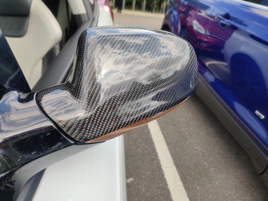 AudiA4/A5/S5B8.5CarbonFibreWingMirrorReplacementCovers(2010-2016)