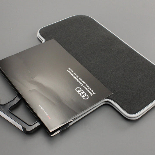 AudiA4A5S4S508-16premiumtextilerearfloormats8K0061276MNO