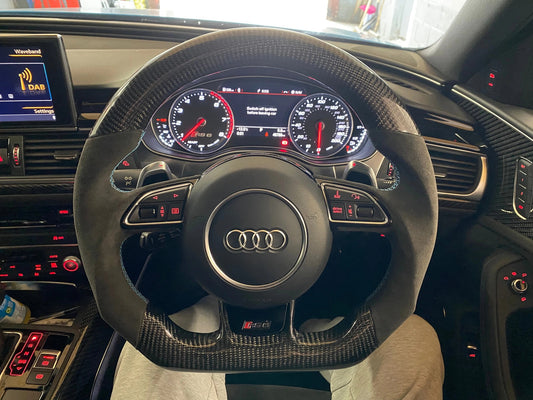 AudiA5/S5/RS5B8.5CarbonFibreCustomSteeringWheel(2011-2017Models)