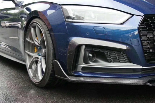 AudiA5S-Line/S5CarbonFibreBumperCanards(2017-2020+Models)(CarbonFibre)