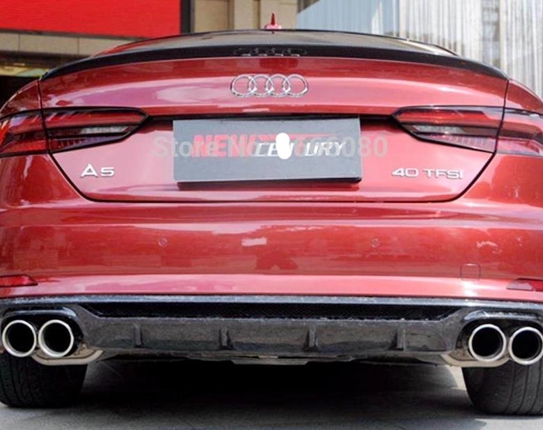 AudiA5SportbackSedanCarbonFibreBootSpoiler(2017+)