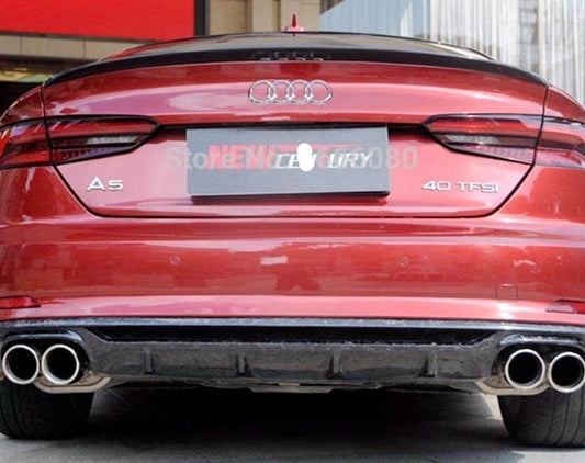 AudiA5SportbackSedanCarbonFibreBootSpoiler(2017+)