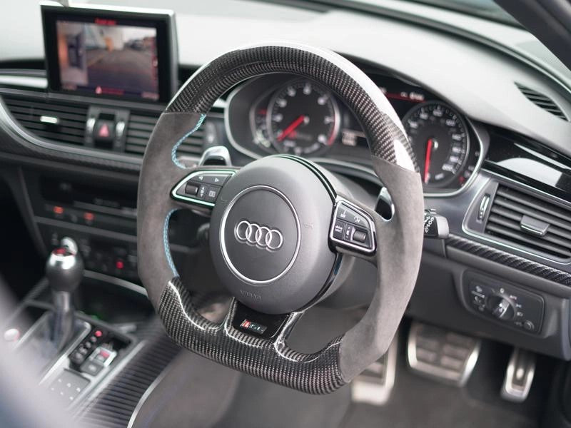 AudiA6/S6/RS6C7CarbonFibreCustomSteeringWheel(2013-2018Models)
