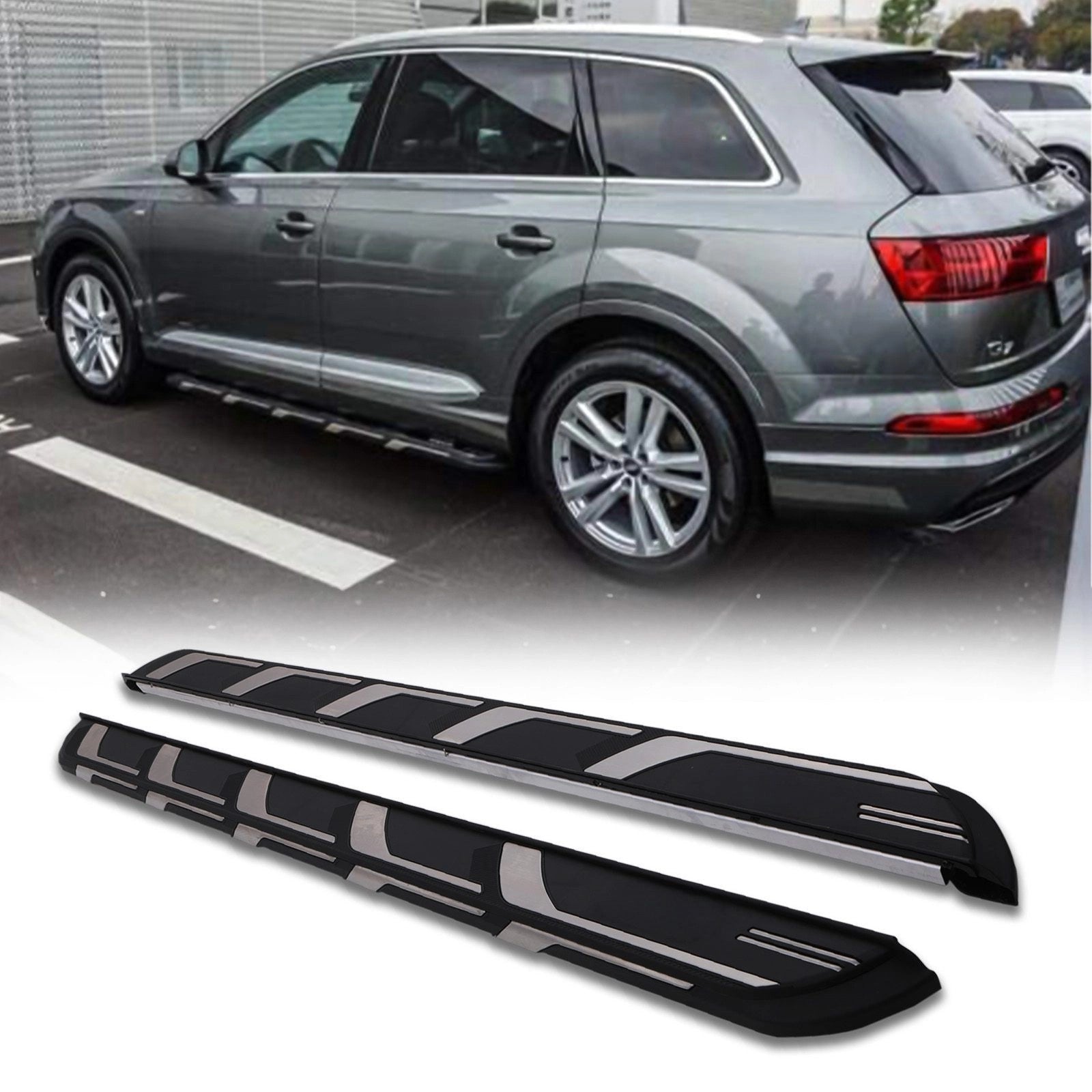 AudiQ5SLine80A2018+AluminiumSideSteps