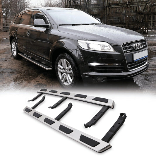 AudiQ74L07-15AluminiumStyleSideSteps
