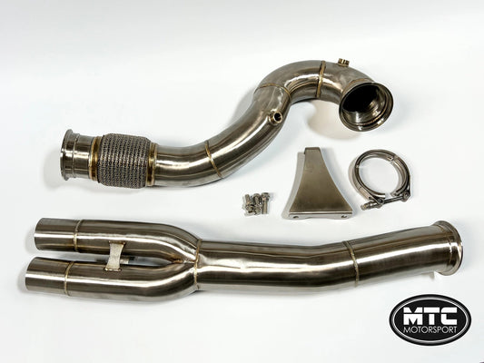 AudiRS38VSinglePieceDecatDownpipe&MidPipe2017-3.5”