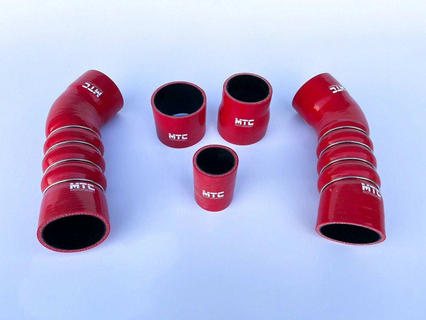 AudiRS3SiliconeBoostHosesTurboMK28PPreFaceliftRed
