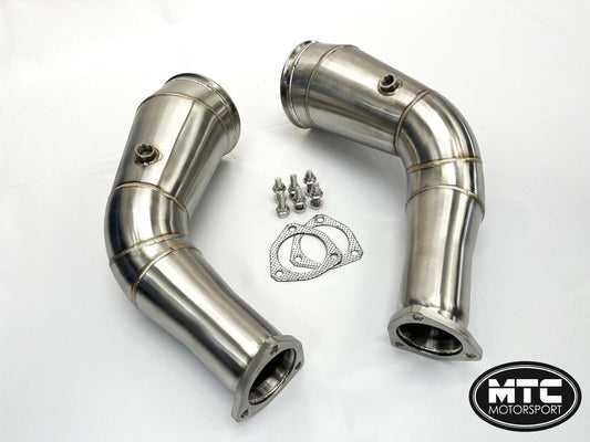 AudiRS6C8DecatDownpipes